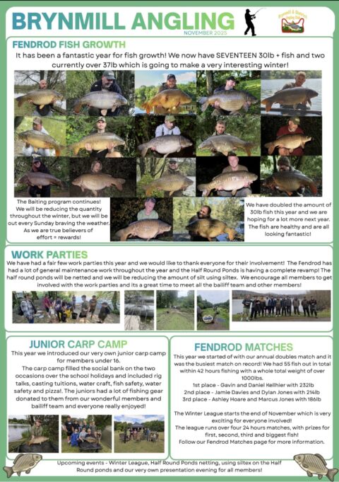 Club Newsletter – November 2025