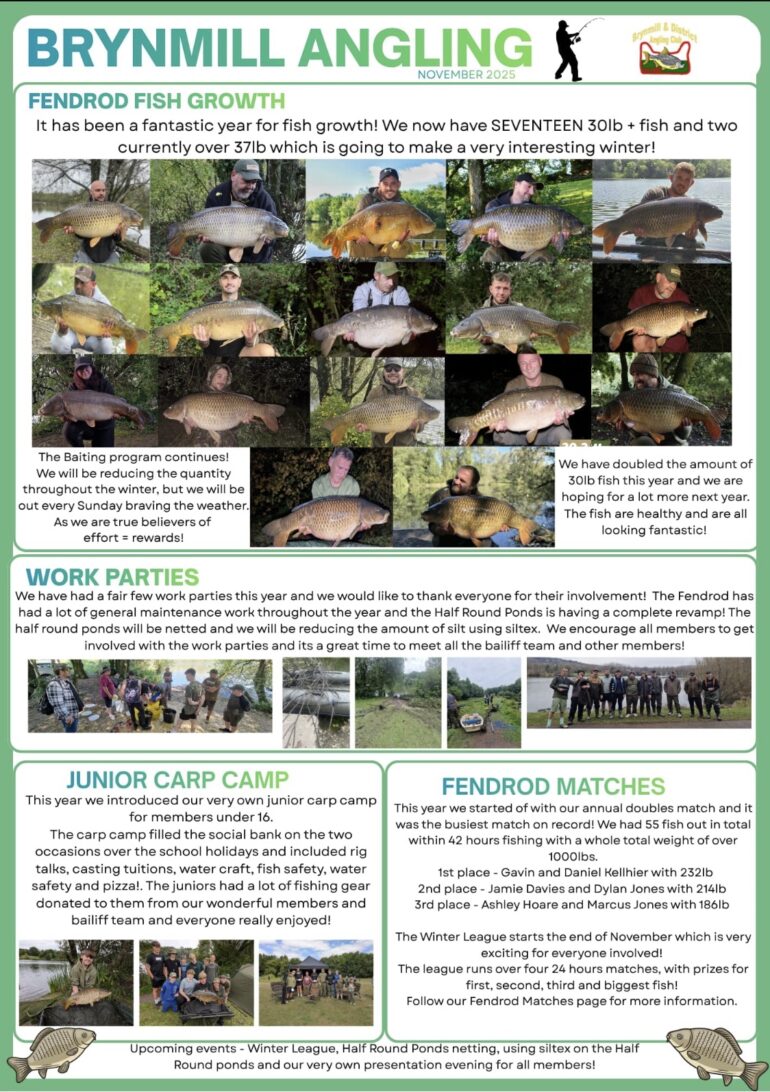 Club Newsletter – November 2025